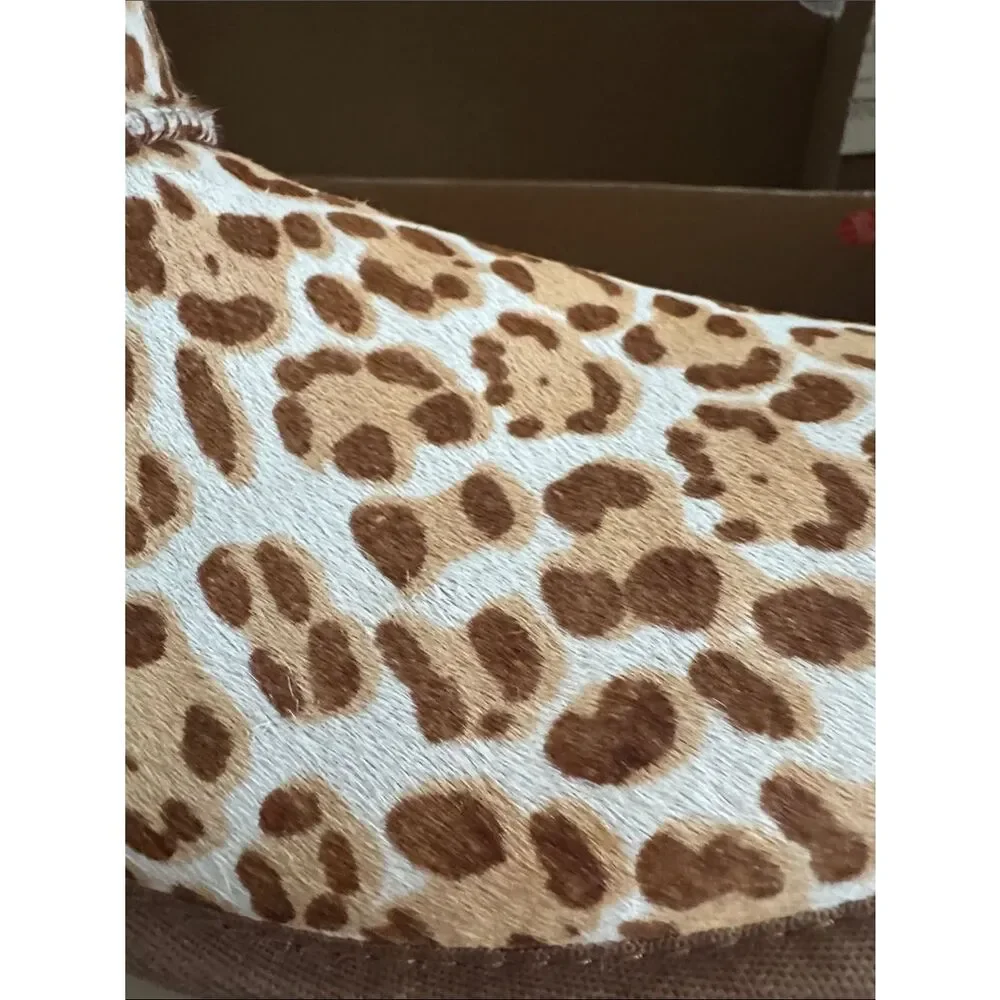 UGG W Classic Ultra Mini Plains Leopard Boot - Brown/Tan